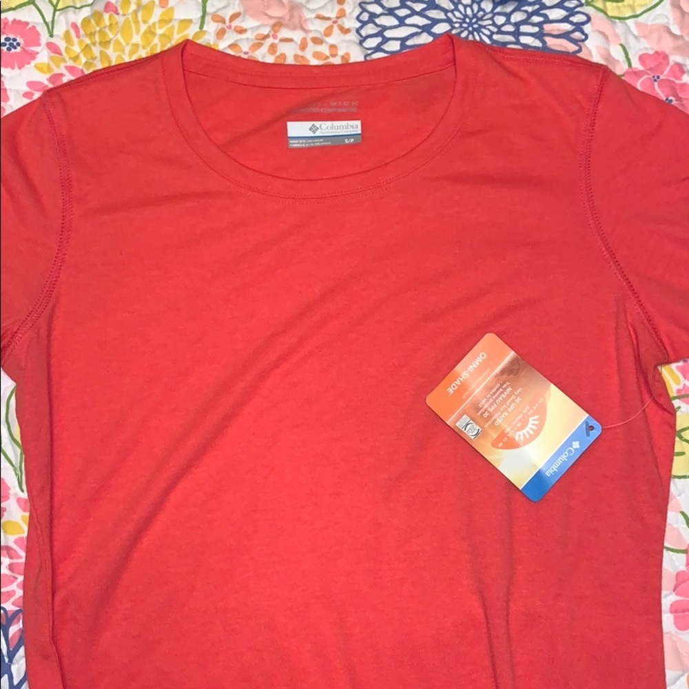 NWT COLUMBIA PINK T-SHIRT